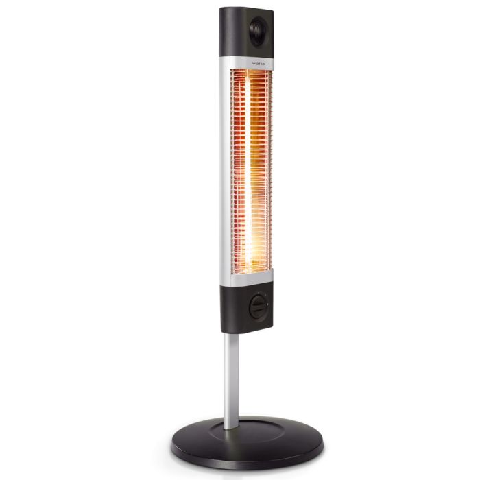 Veito XE Carbon Infrared Free Standing Heater - Black main product photo