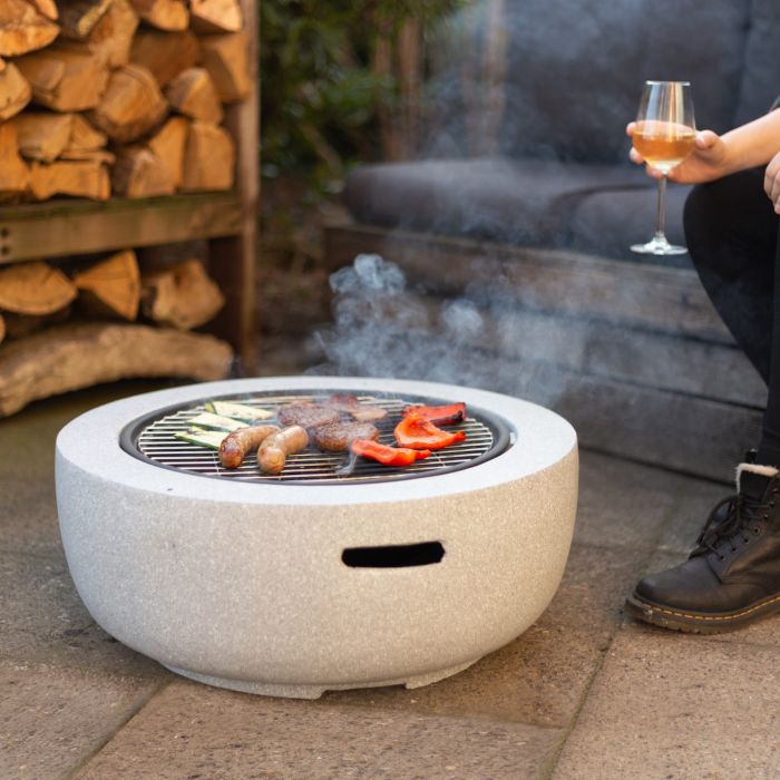 Fancy Flames Magnesium Oxide Firepit main product photo
