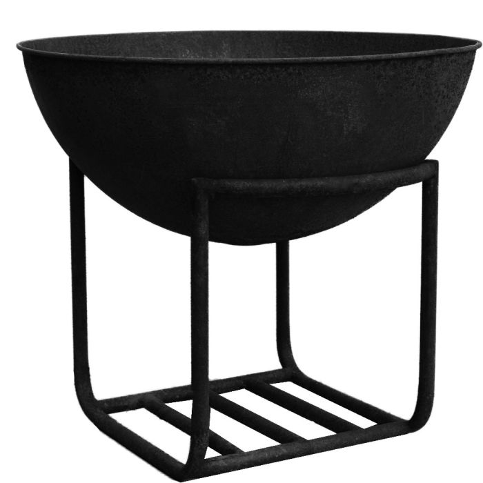 Outdoor Artisan 57cm Firebowl on Stand - Black main product photo