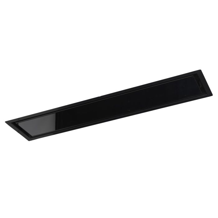 Burda Relax Glass Frame (Silver Case/Black Glass) - 1800 Watt (Not on SAP) main product photo